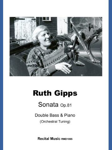 Sonata Op.81 for Double Bass and Piano