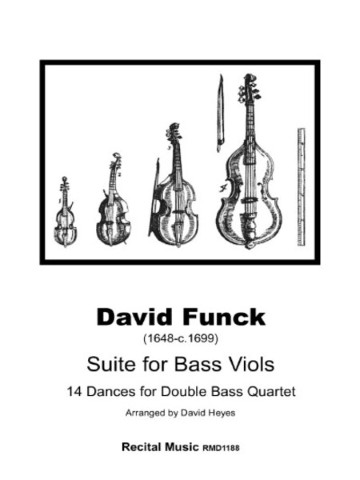 Suite for Bass Viols - 14 Dances for Double Bass Quartet