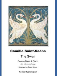 The Swan arr. Double Bass and Piano