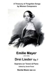 Drei Lieder Op. 7