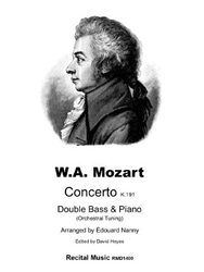 Concerto K.191 arr. Double Bass and Piano