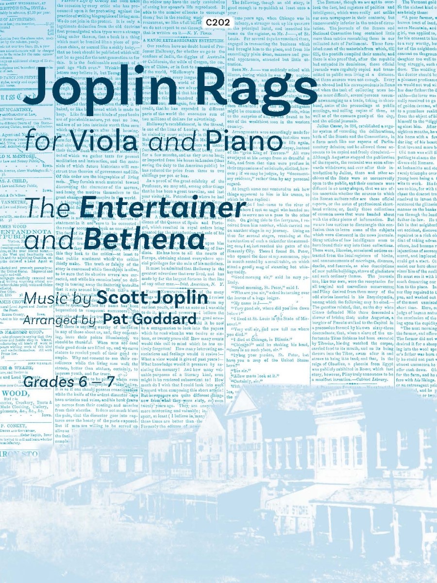 Joplin Rags for Viola & Piano