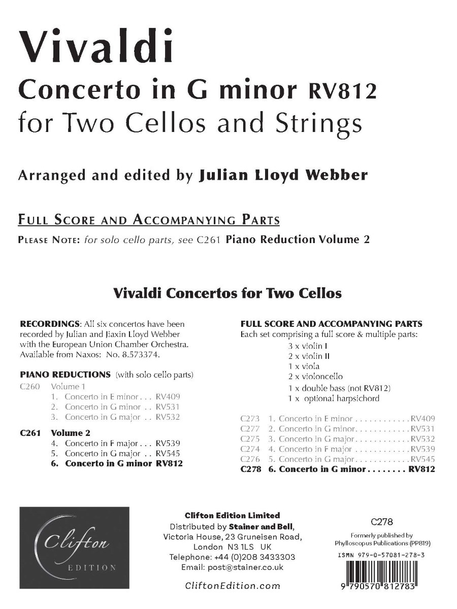 Concerto in G minor RV81