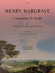 Hargrave: Concerto IV in B flat