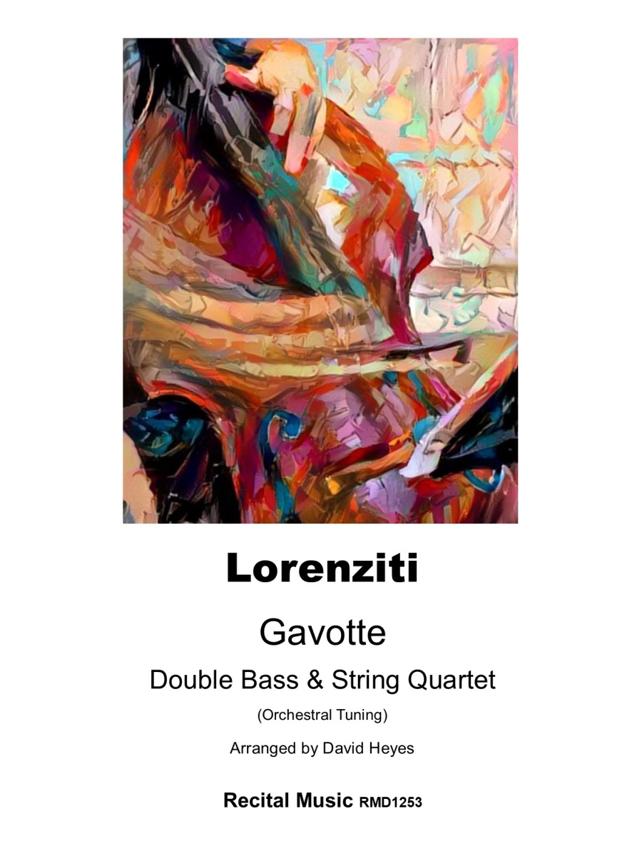 Gavotte for Double Bass and String Quartet