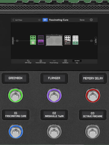 Fender Tone Master Pro Multi-Effects Guitar Workstation