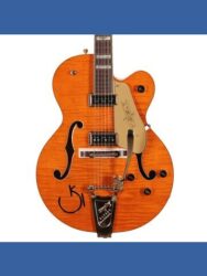G6120T-55 Vintage Select Edition 55 Chet Atkins Hollow Body with Bigsby TV Jones Vintage Orange Stain Lacquer