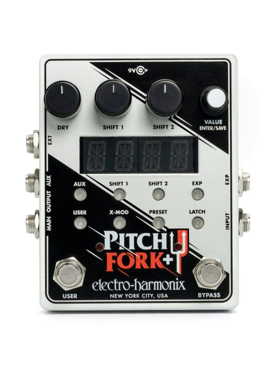 Electro-Harmonix Pitch Fork+ Polyphonic Pitch Shifter Pedal