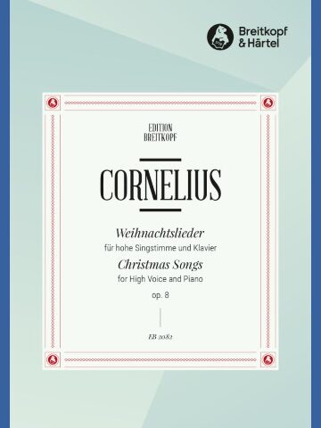 Christmas Songs Op. 8 for High Voice and Piano