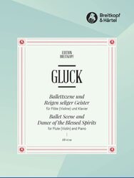 Ballet Scene and Dance of the Blessed Spirits Flute and Piano