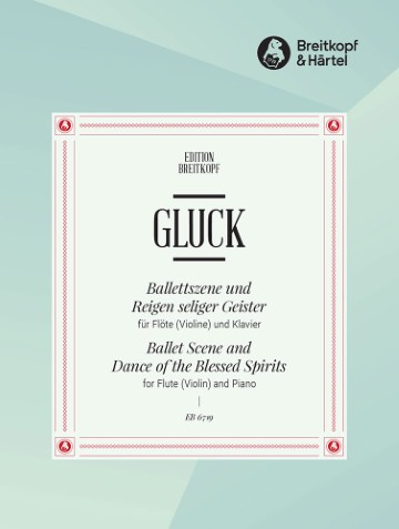 Ballet Scene and Dance of the Blessed Spirits Flute and Piano