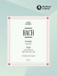 Prelude BWV 999 – Fuga based on BWV 1000, 1001, 539