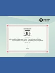 Sacred Songs and Arias from Schemelli's Song Book