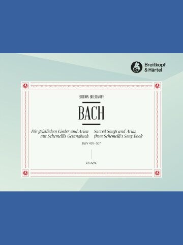 Sacred Songs and Arias from Schemelli's Song Book