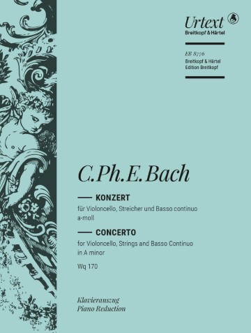 Violoncello Concerto in A minor Wq 170