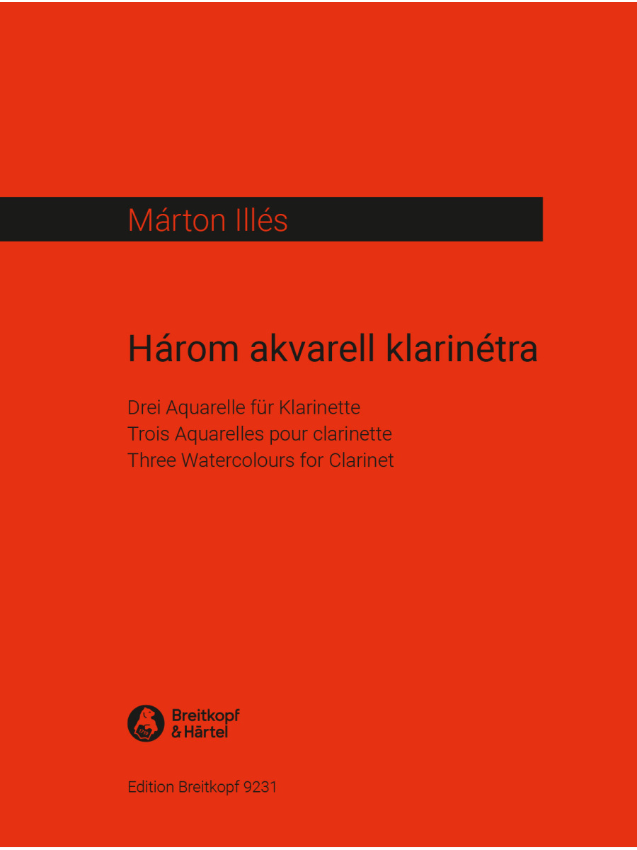 Három akvarell klarinétra