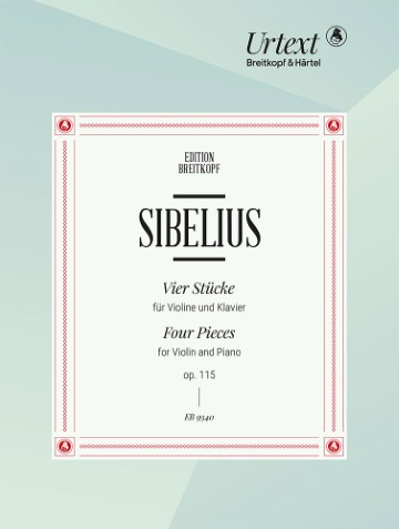 4 Pieces for Violin and Piano Op. 115