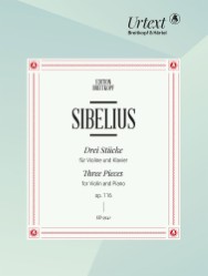 3 Pieces for Violin and Piano Op. 116