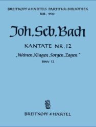 Cantata BWV 12 Weinen, Klagen, Sorgen, Zagen