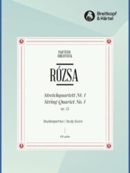 String Quartet No. 1 Op. 22