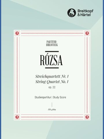 String Quartet No. 1 Op. 22