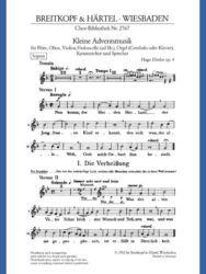 Little Advent Music Op. 4