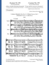 Cantata BWV 159 “Come and let us go up to Jerusalem”