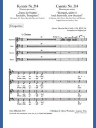 Cantata BWV 214 “Trumpets, uplift ye! loud drum-rolls, now thunder!”
