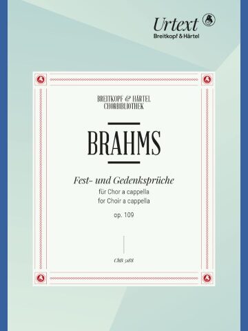 Fest- und Gedenksprueche Op. 109