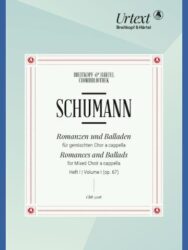 Romances and Ballads Op. 67 & Op. 75 Vol. 1 (Nos. 1 – 5) Op. 67