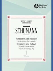 Romances and Ballads Op. 67 & Op. 76 Vol. 2 (Nos. 6 – 10) Op. 75