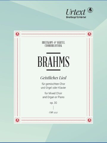 Geistliches Lied Op. 30
