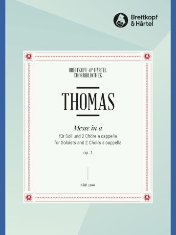 Mass in A Op. 1