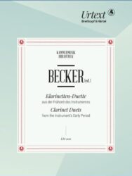 Clarinet Duets from the Instrument's Early Period