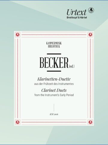 Clarinet Duets from the Instrument's Early Period