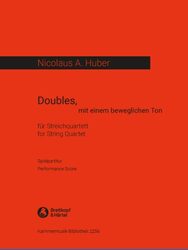 Doubles, mit einem beweglichen Ton