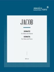 Jacob: Sonata for Oboe and Piano