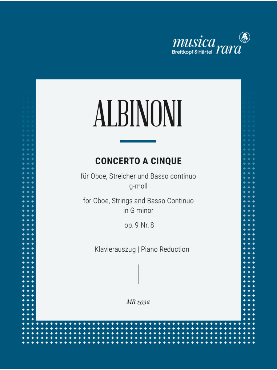 Concerto a Cinque in G minor Op. 9/8