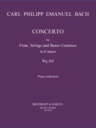 Flute Concerto in G major Wq 169