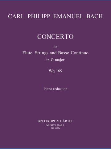 Flute Concerto in G major Wq 169