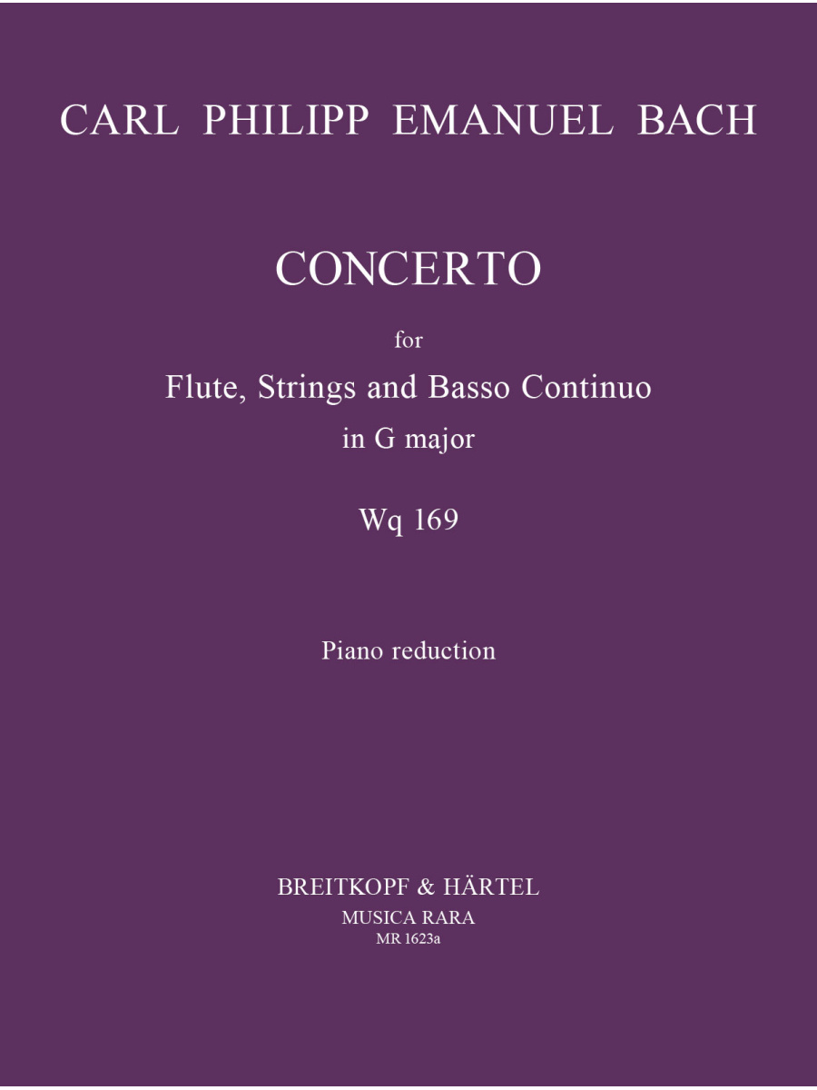 Flute Concerto in G major Wq 169