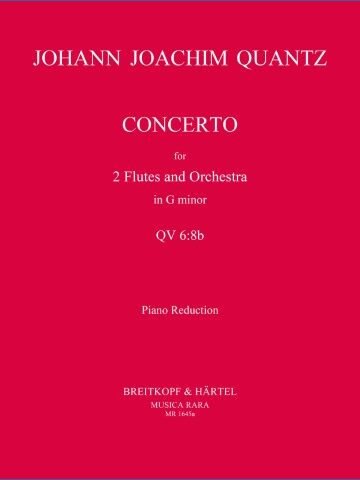 Flute Concerto in G minor QV 6:8b