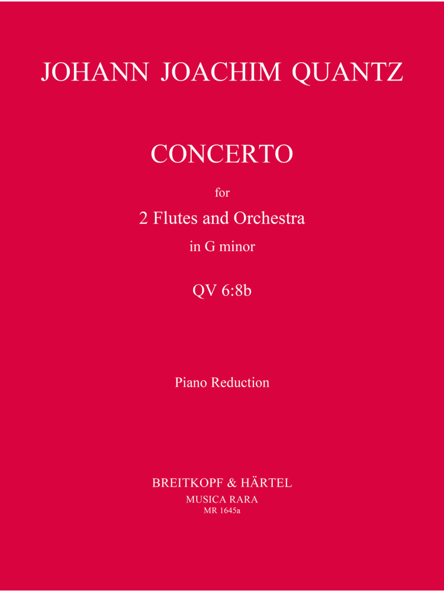 Flute Concerto in G minor QV 6:8b