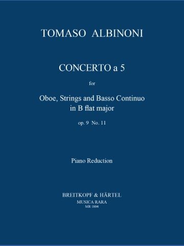 Concerto a 5 in B-flat Major Op. 9/11