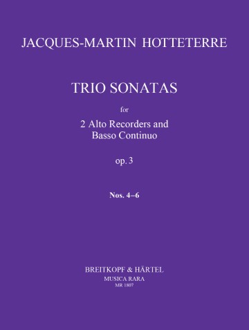 Trio Sonatas Op. 3