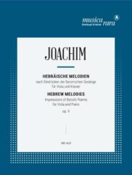 Hebrew Melodies Op. 9