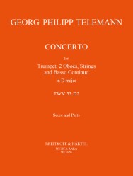 Concerto in D major TWV 53:D2