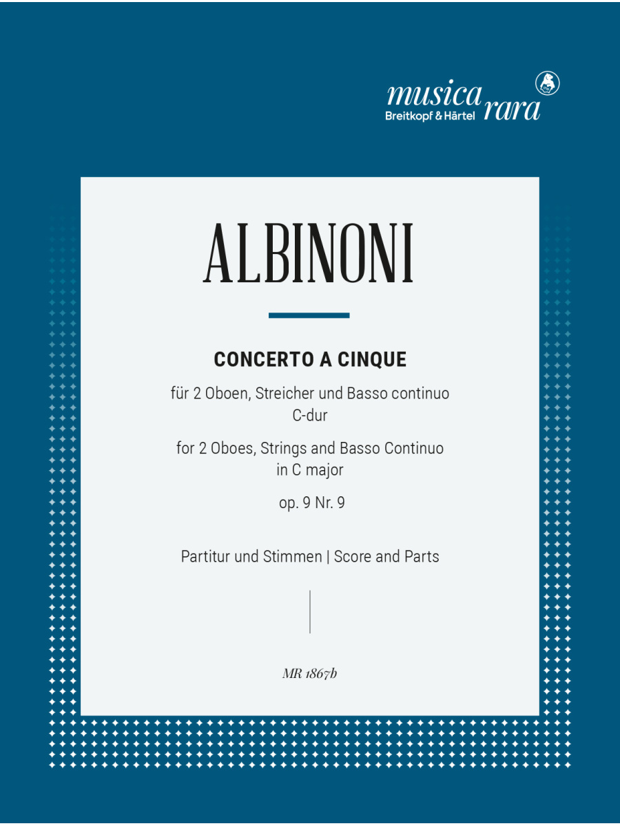 Concerto a 5 in C major Op. 9/9