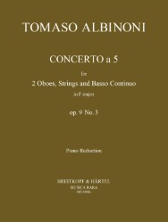 Concerto a 5 in F major Op. 9/3