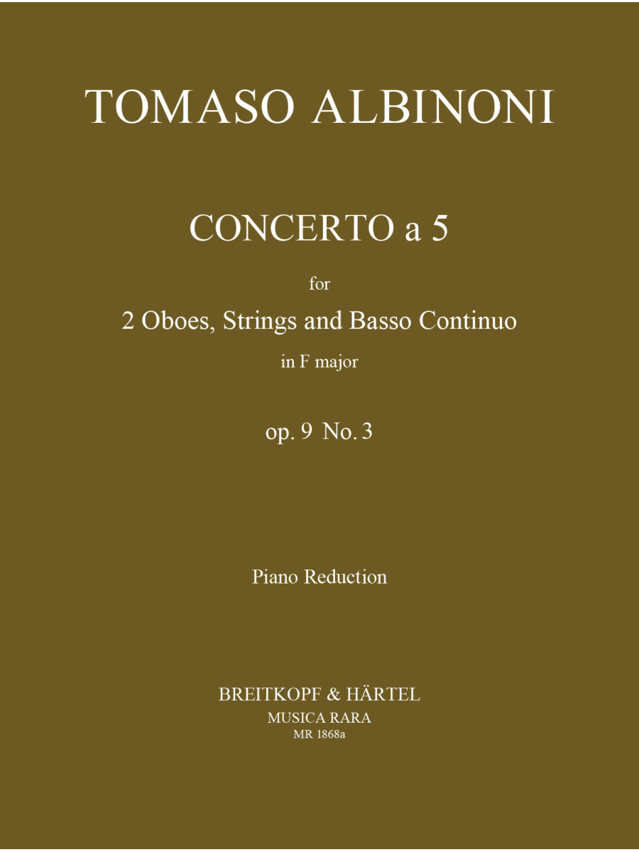 Concerto a 5 in F major Op. 9/3